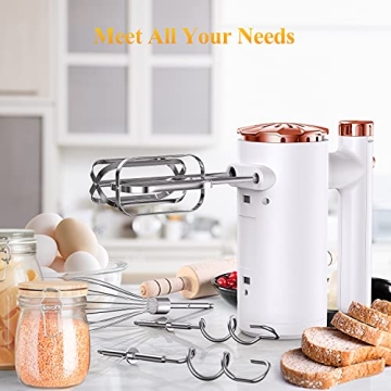 Hand Mixer Electric 500W Power for Easy Baking and Mixing