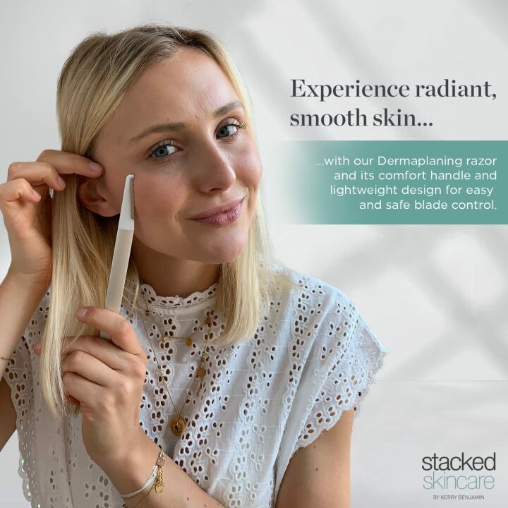 Dermaplaning Tool for Glowing Skin - Easy Hair Removal