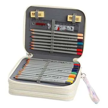 Lbxgap 72 Slots Pencil Bag Organizer for Artists