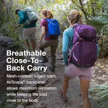 Osprey Sportlite 25L Unisex Hiking Backpack in Purple