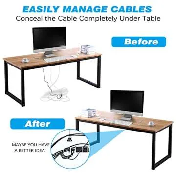 Cable Management Under Desk Tray for Neat Wire Organization
