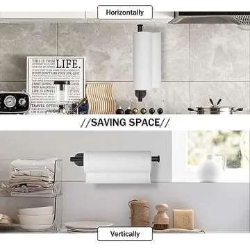 Stylish Self Adhesive Paper Towel Holder for Kitchen