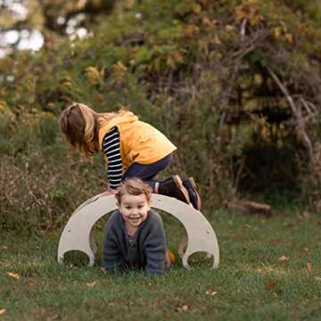 Waldorf Wooden Rocking Play (Rainbow)