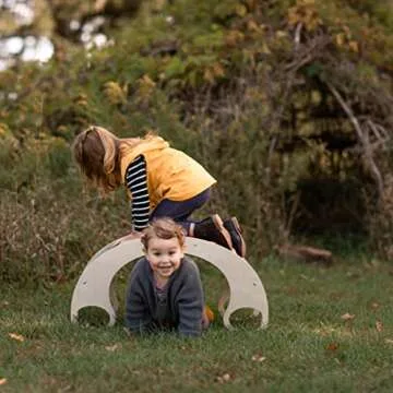 Waldorf Wooden Rocking Play for Creative Toddler Fun