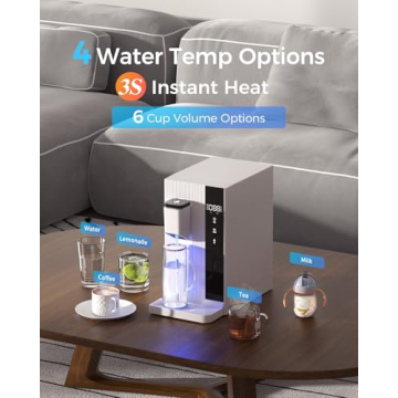 WaterFirst RO Countertop Water Filter with Instant Hot Water