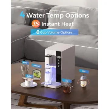 WaterFirst RO Countertop Water Filter with Instant Hot Water