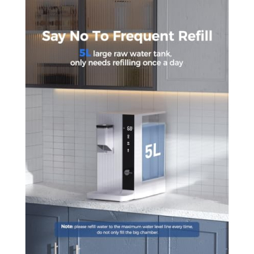 WaterFirst RO Countertop Water Filter with Instant Hot Water