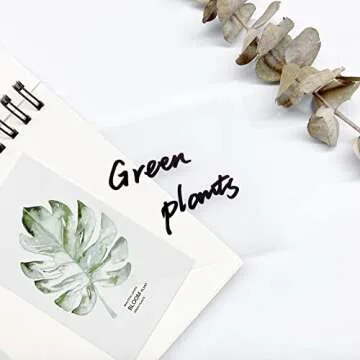 Transparent Sticky Notes, Clear Sticky Notes, 3’’ x 3’’ Translucent Sticky Notes, Waterproof See Through, 300 Sheets