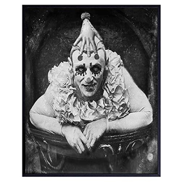 Scary Clown Decorations for Spooky Gothic Home Decor and Horror Gifts