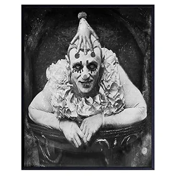 Scary Clown Decorations for Spooky Gothic Home Decor and Horror Gifts