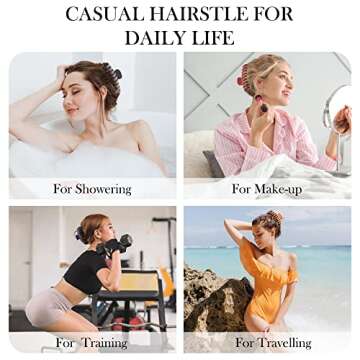 Beauty.H.C 4.3 Inch Large Hair Claw Clips for Thin Thick Curly Hair Big Matte Hairclips Banana Strong Hold Jaw Clip Fashion Hair Accessories for Women and Girls (Nonslip, 8PCS)