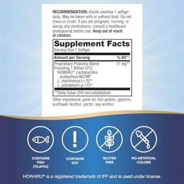 Nature's Way Women's Probiotic Pearls, Supports Vaginal and Digestive Health*, 1 Billion Live Cultures, No Refrigeration Required, 30 Softgels (Packaging May Vary)