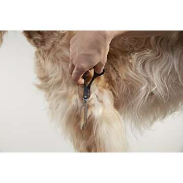 Andis Straight Shears, Right-Handed, Professional Dog and Cat Grooming