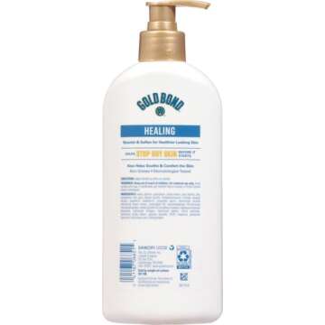 Gold Bond Ultimate Healing Skin Therapy Lotion with Aloe, 14 oz., Non-Greasy & Hypoallergenic