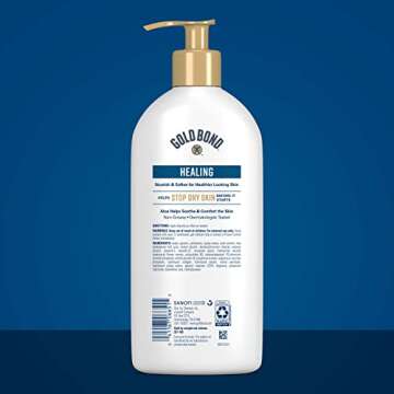 Gold Bond Ultimate Healing Skin Therapy Lotion with Aloe, 14 oz., Non-Greasy & Hypoallergenic
