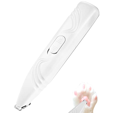 LEYOUFU Dog Paw Trimmer for Grooming, Cordless Electric Small Pet Grooming Clippers Hair Trimmer for...