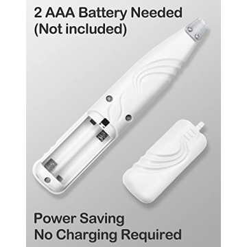 LEYOUFU Dog Paw Trimmer for Small Pets - Low Noise Cordless Grooming