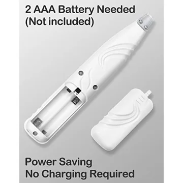 LEYOUFU Dog Paw Trimmer for Small Pets - Low Noise Cordless Grooming