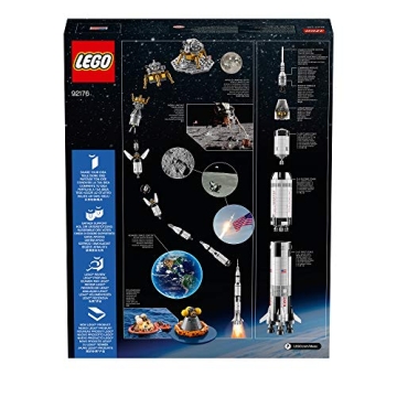 LEGO NASA Apollo Saturn V Model Set for Space Fans