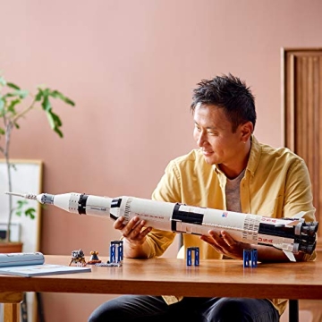 LEGO NASA Apollo Saturn V Model Set for Space Fans