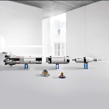 LEGO NASA Apollo Saturn V Model Set for Space Fans