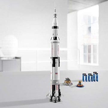 LEGO NASA Apollo Saturn V Model Set for Space Fans