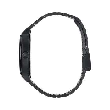 Nixon A045-001 Time Teller A045. Black Women’s Watch (37mm. Black Metal Band/Black Watch Face)