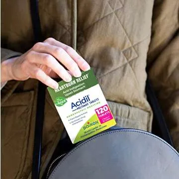 Boiron Acidil Natural Heartburn Relief Tablets 2 Pack