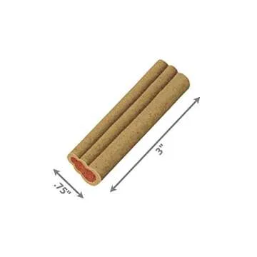 KONG - Ziggies - Teeth Cleaning Dog Treats Classic Rubber Toys - Chicken Flavor for Small Dogs (7 Ounce)