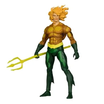 McFarlane Toys - DC Multiverse Aquaman (Justice League Task Force) 7in Build-A Figure
