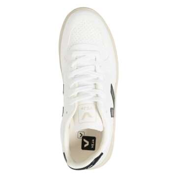 Veja Women V-10 Sneakers - Stylish Eco-Friendly White & Black
