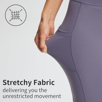 BALEAF Women's Biker Shorts with Pockets & Tummy Control