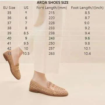 Stylish Arqa Penny Loafers for Women - Comfort Meets Elegance