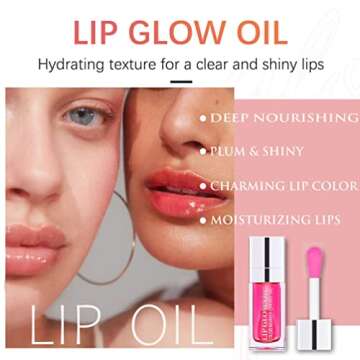 Hydrating Tinted Lip Oil - Glossy Lip Care for All