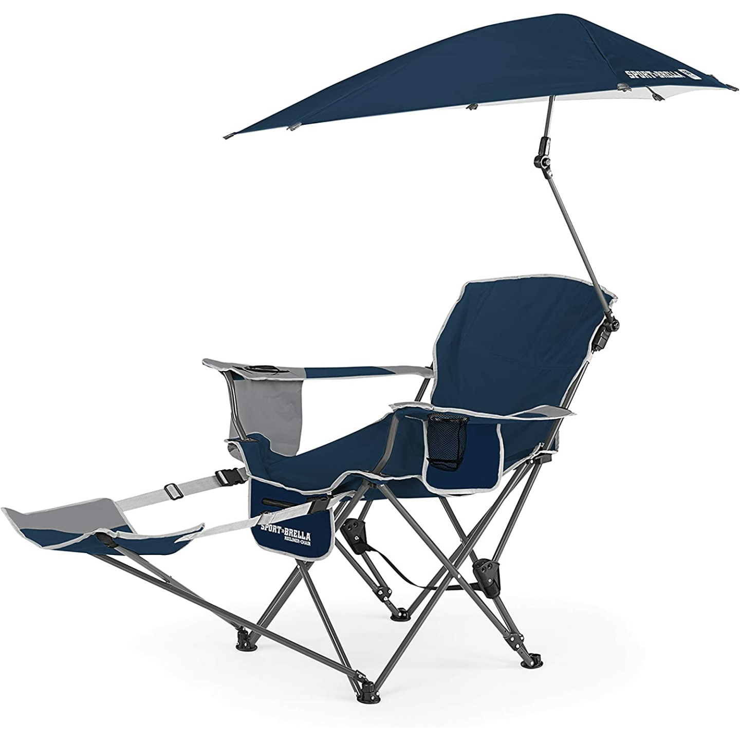 Sport-Brella Beach Chair with Adjustable Umbrella
