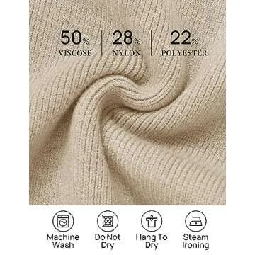 ZESICA Women's Casual Long Sleeve Cardigan V Neck Button Down Open Front Knit Loose Oversized Sweater Coat,Sand,Medium