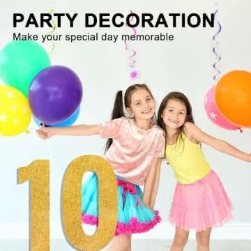 17 Inch Large Wooden Letter Number, 1/4 in Thick Big Wood Letter for Wall Decor Crafts