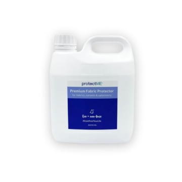 protectME Premium Fabric Protector and Stain Guard for Upholstery Carpet Shoes - Non Toxic, Water Ba...