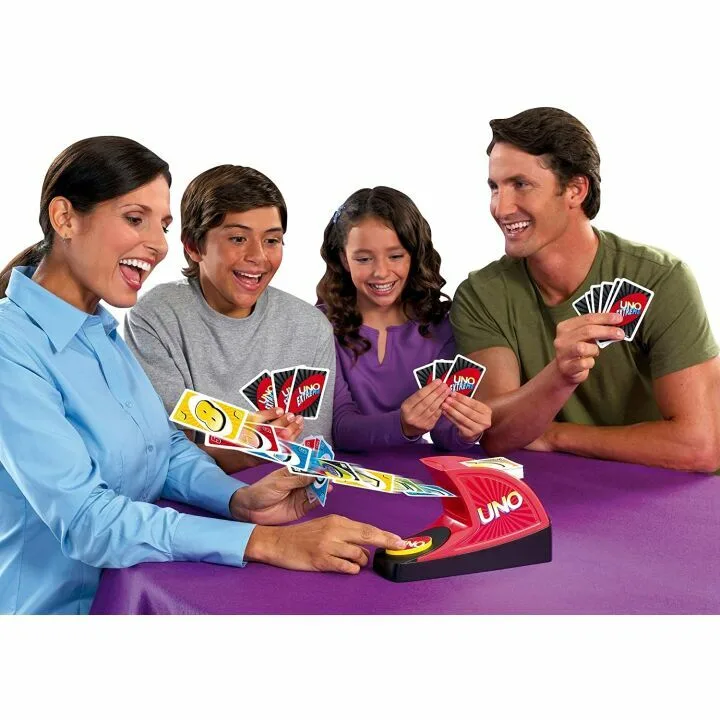 UNO ATTACK! Card Game with Random Shooter Fun