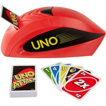 UNO ATTACK! Card Game with Random Shooter Fun
