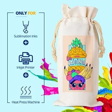 HTVRONT Sublimation Paper 8.5x14 Inch - 200 Sheets Transfer Paper Compatible with Inkjet Printer, He...