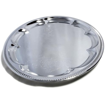 Maro Megastore Pack of 4 Elegant 18.1 Inch Serving Platters