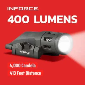 Inforce WML 400 Lumen Gen 2 Tactical Weaponlight