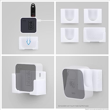 Easy Adhesive Blink Wall Mount Pack by Brainwavz, 3+1