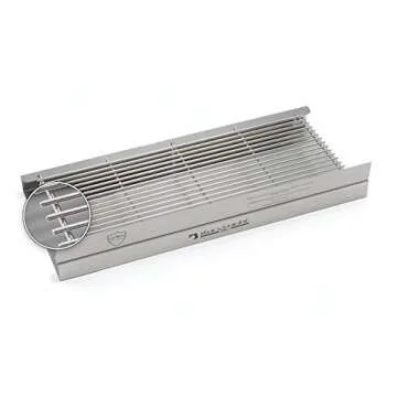 Built in BBQ Grill 550 sq in 100% Stainless Steel BKB 301 Brick BBQ Kit with Warming Rack