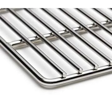 Built in BBQ Grill 550 sq in 100% Stainless Steel BKB 301 Brick BBQ Kit with Warming Rack