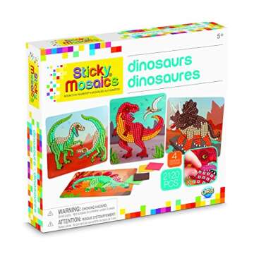 ORB Sticky Mosaics Dinosaurs