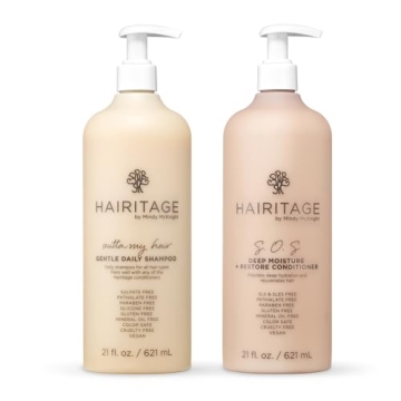 Hairitage Outta My Hair Shampoo & Conditioner Set - Hydrating & Gentle