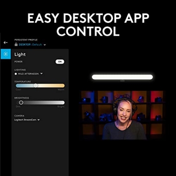 Logitech Litra Beam Premium LED Key Light for Streaming