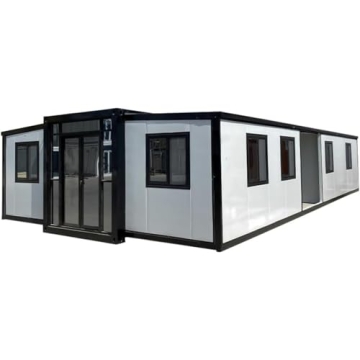 Customizable Folding Prefab House – Expandable Tiny Home for Adults | Portable Mobile Home with 1-...